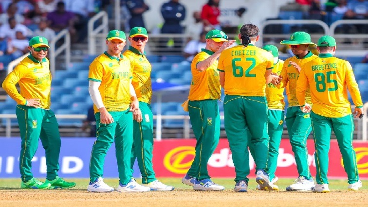 Proteas look on after their T20 International series against the West Indies on 26 May 2024.
