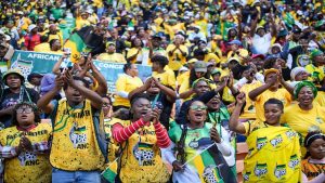 ANC supporters at FNB stadium