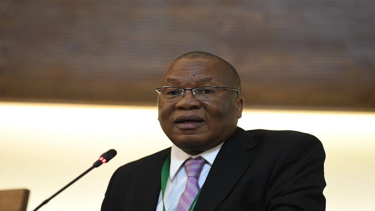 Former DIRCO Director-General, Kgabo Mahoai giving welcoming remarks during MAC protocol hosted at OR Tambo Building in Pretoria on November 11, 2019.