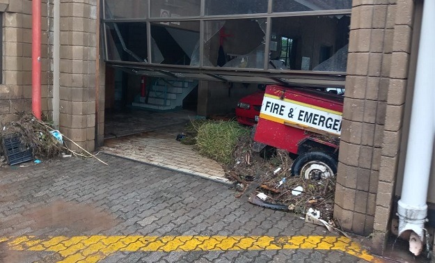 Kariega fire station in Eastern Cape
