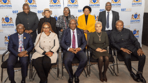 Members of the Gauteng Executive for the 7th Administration - Government of Provincial Unity.
